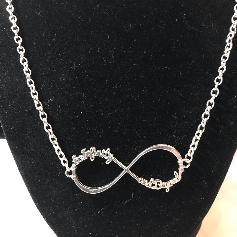 To infinity and beyond necklace